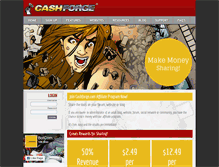 Tablet Screenshot of cashforge.com